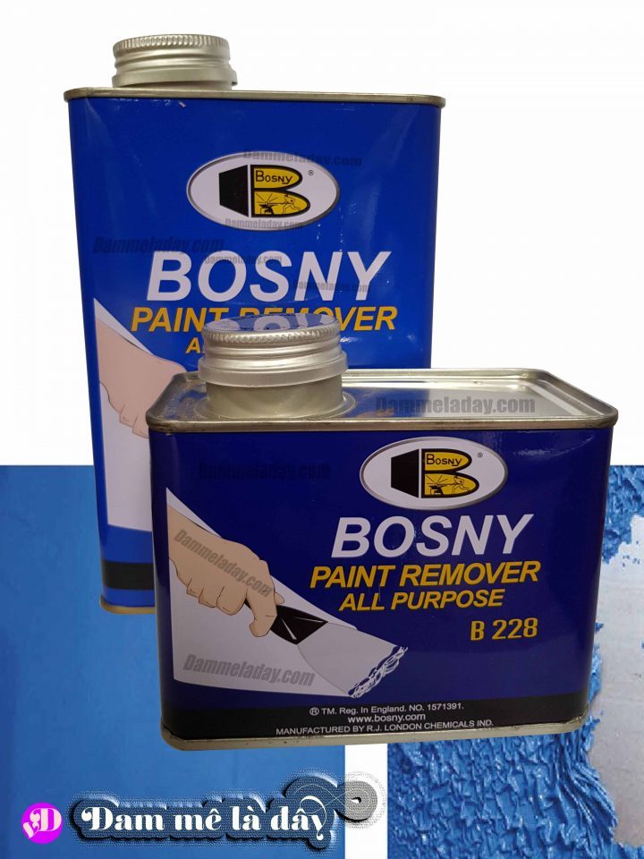 Bosny paint remover как открыть